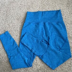 Medium Blue Alphalete Revival Leggings